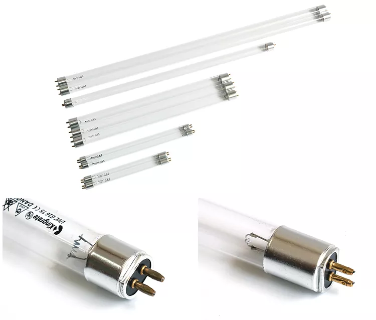 T5 2 kontaktiga kahe otsaga UV-lamp